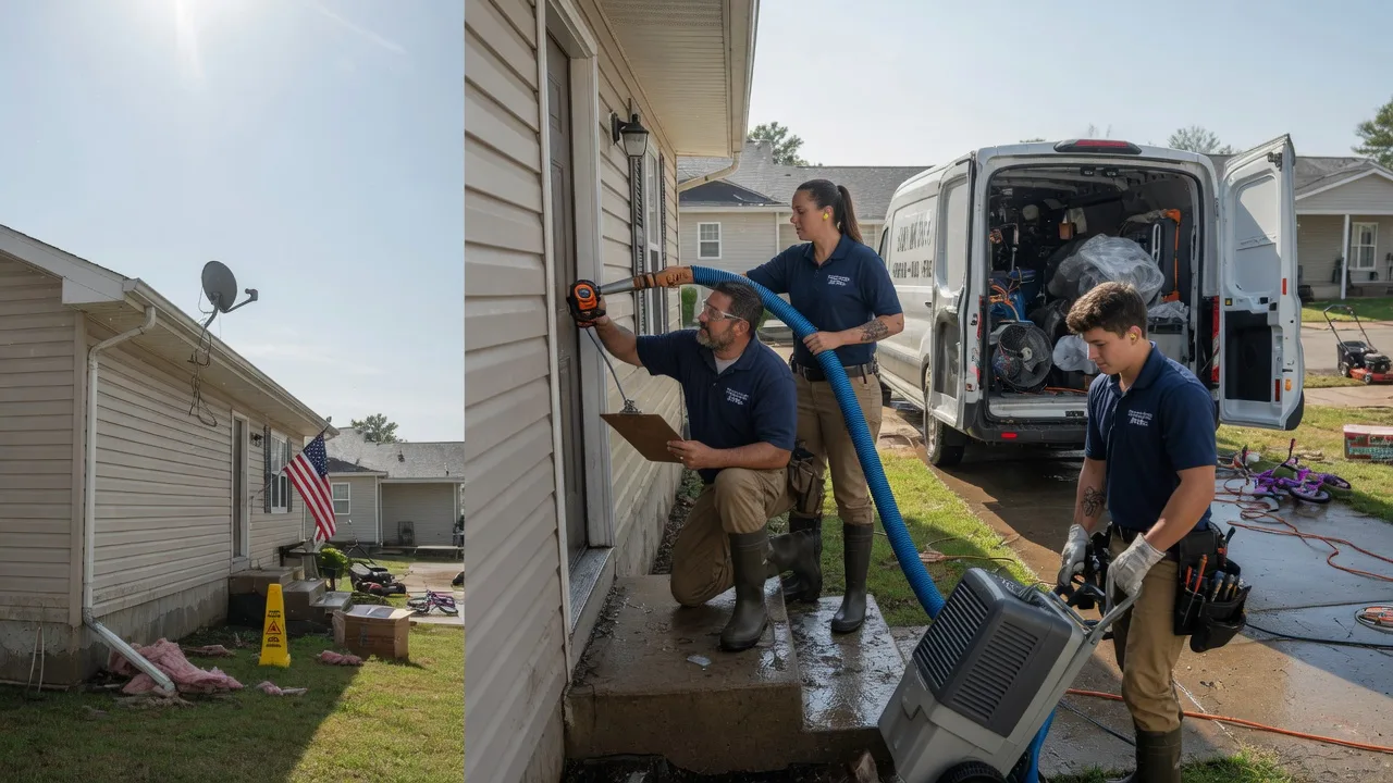 Ceiling Water Damage Restoration in Albia, IA near me